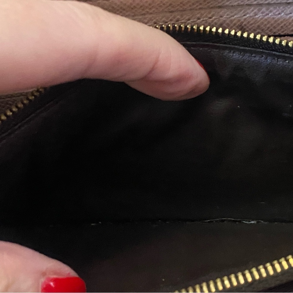 Louis Vuitton Brown Monogram Clemence Wallet - Picture 3 of 5